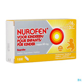 Nurofen Enfant 60mg Suppo 10x60mg